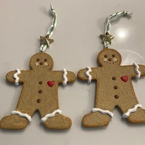 Set of 12 Gingerbread men ornaments